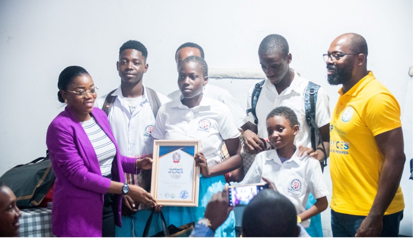 5è édition des Olympiades : L'ANINF aux côtés des jeunes champions gabonais de sciences